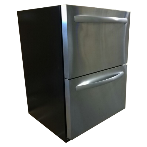 מקרר מגירות מנירוסטה